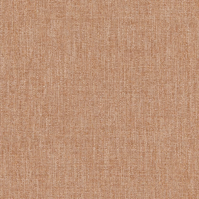 Warm ochre woven textile with fine vertical slubs and pale flecking