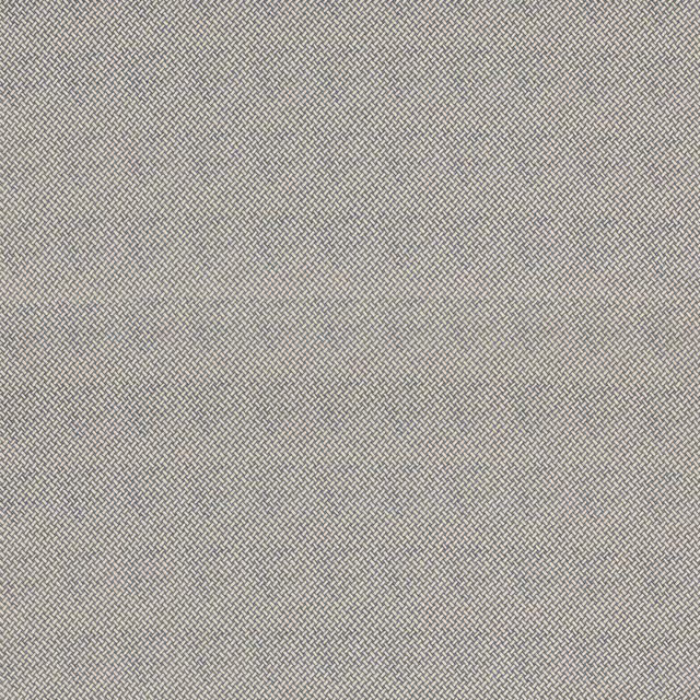 Close-up of cool blue-grey cotton with a tiny, even basketweave texture