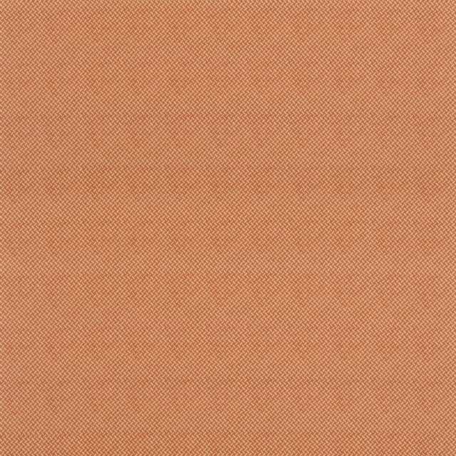 Warm russet terracotta cotton with a fine, tightly woven basketweave texture