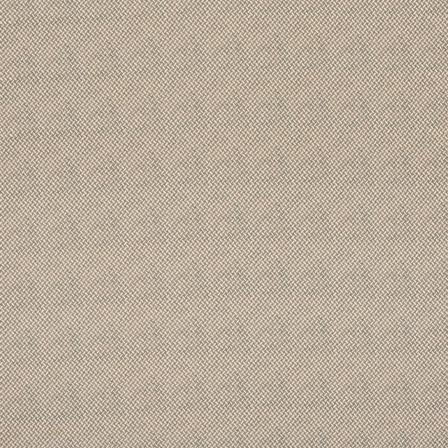 Close-up of pale muted teal-grey cotton with a fine basketweave texture