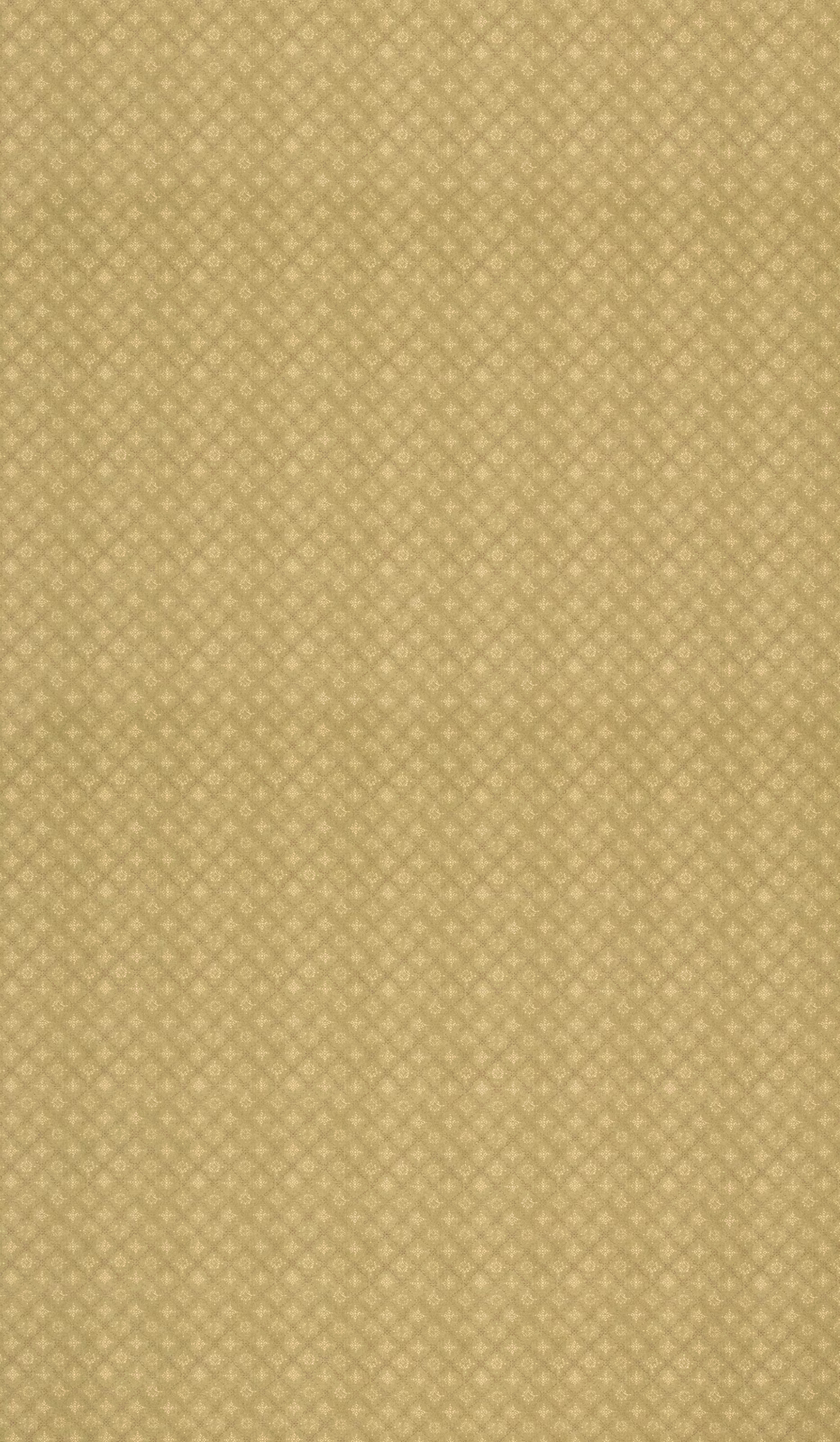 Muted olive-green trellis with fine cream diamonds and a softly woven surface