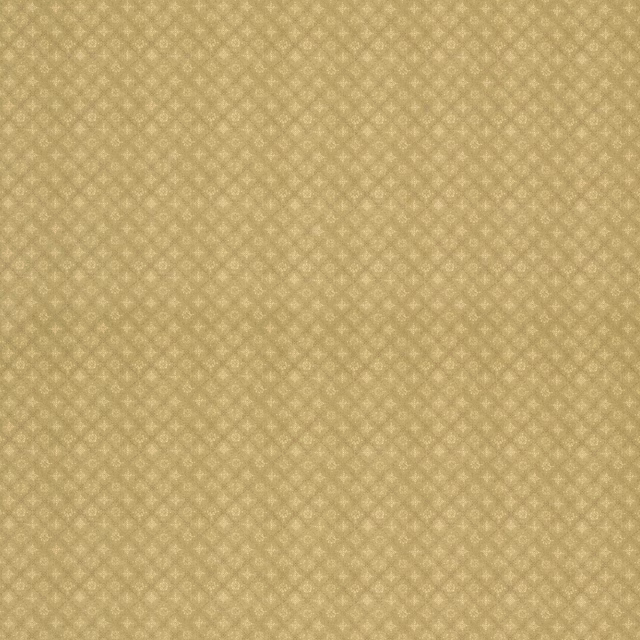 Muted olive-green trellis with fine cream diamonds and a softly woven surface