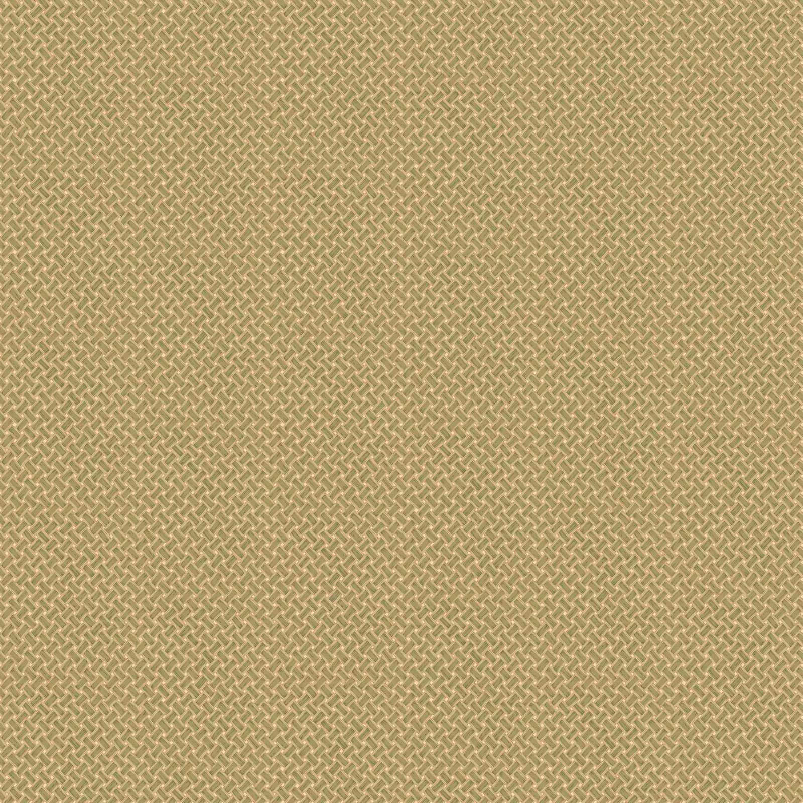 Muted moss olive wallpaper with a fine interlocking basketweave zigzag motif