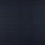Deep navy and charcoal plaid with fine blue lines in a tightly woven texture