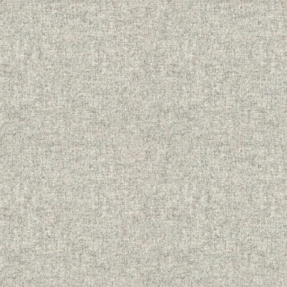 Pale greige textile with a fine mottled weave and subtle linear texture