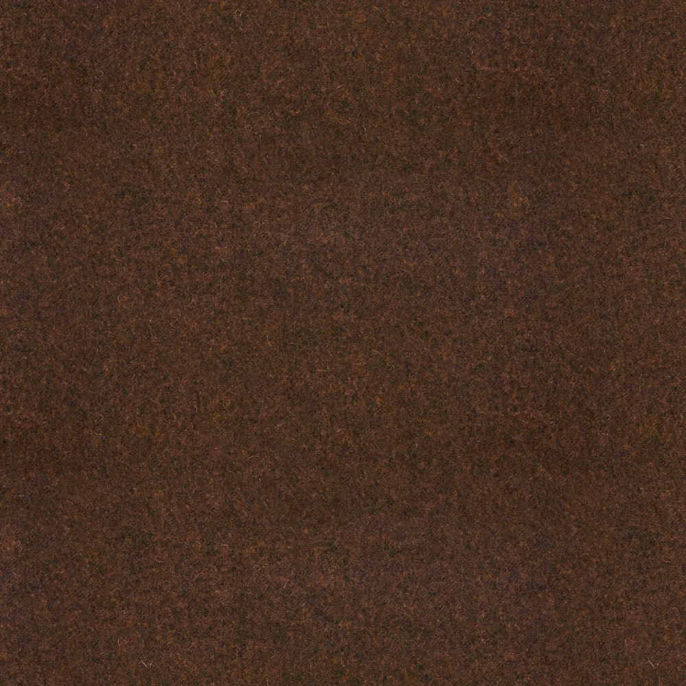 Deep chocolate-brown mottled textile with a softly brushed, shadowed surface
