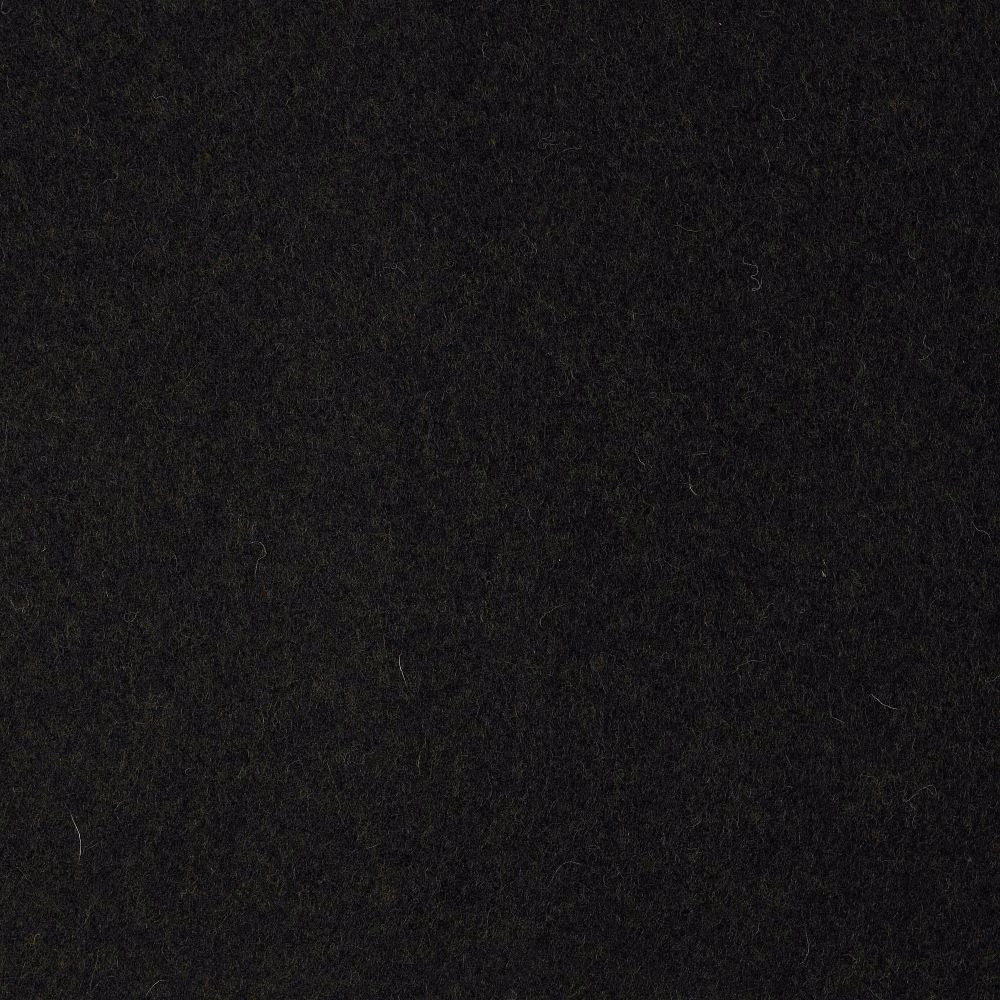 Near-black charcoal textile with a close, softly mottled fuzzy surface