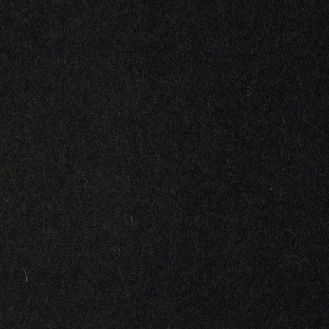 Near-black charcoal textile with a close, softly mottled fuzzy surface