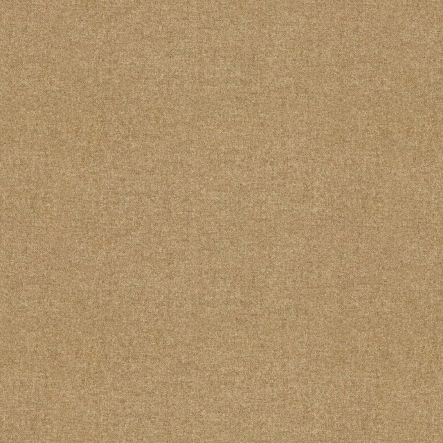 Warm camel-beige plain woven fabric with fine flecks and a softly textured surface