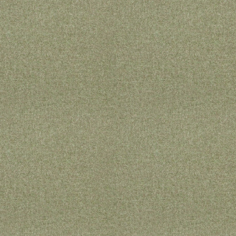 Muted sage-green woven textile with fine cloudy flecks and a softly mottled surface