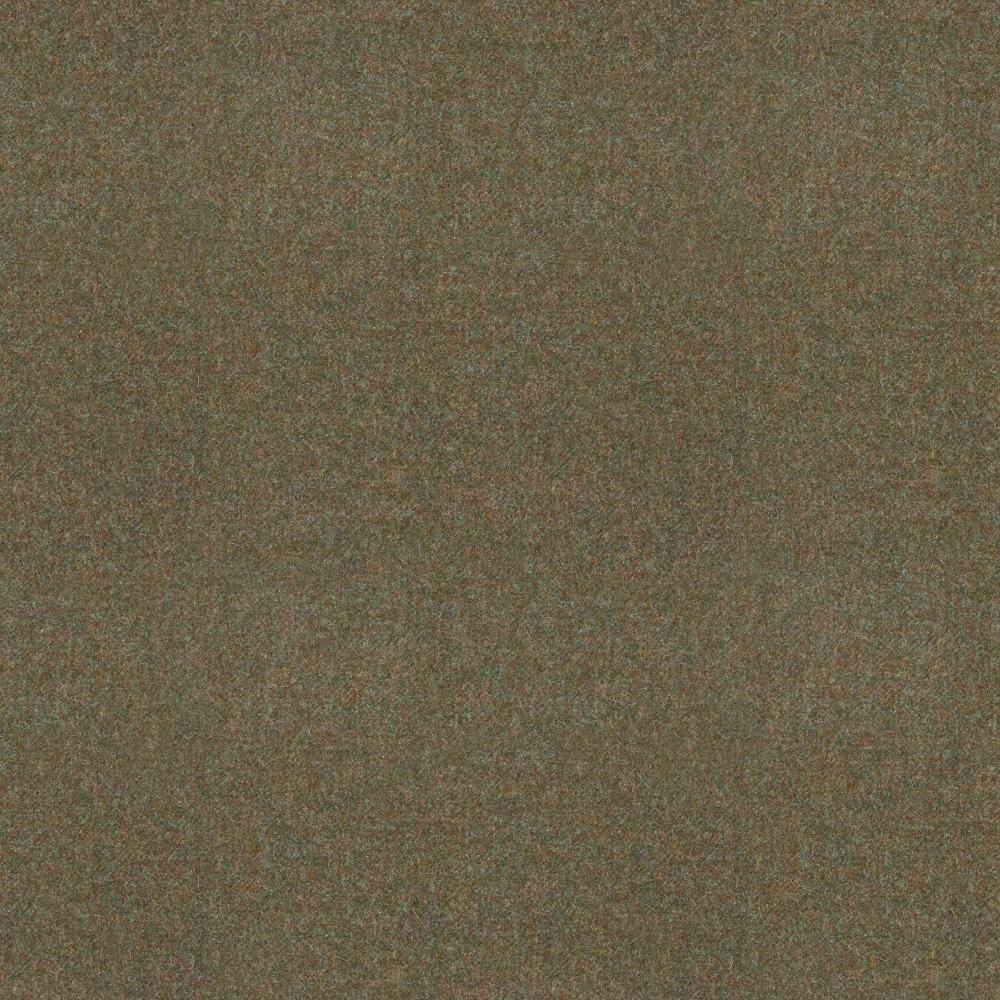 Muted olive-taupe woven fabric with fine mottled flecks and earthy tonal depth