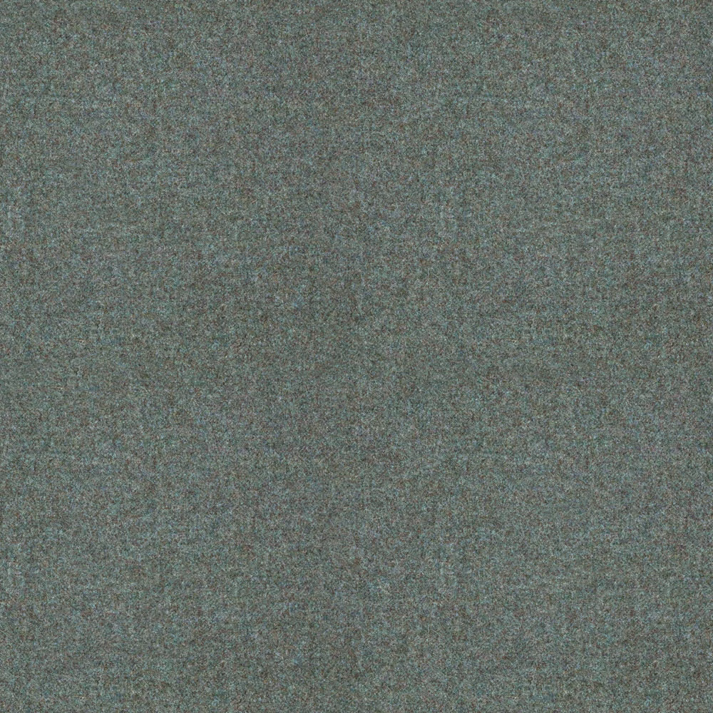 Muted blue-green grey textile with a fine, softly mottled woven surface