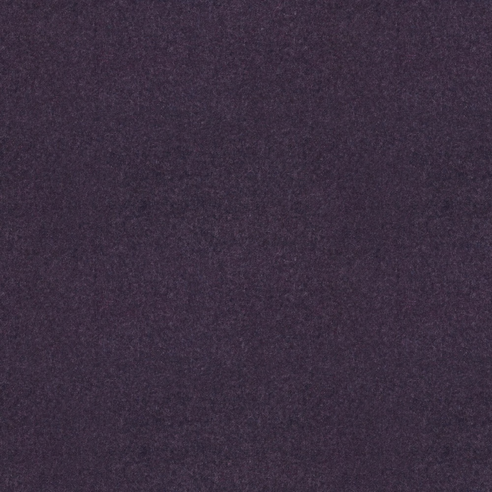 Deep muted plum fabric with a dense, subtly mottled textile surface
