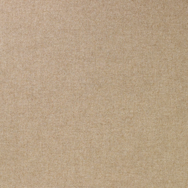 Warm oatmeal-beige fabric with a fine, softly mottled plain-weave texture