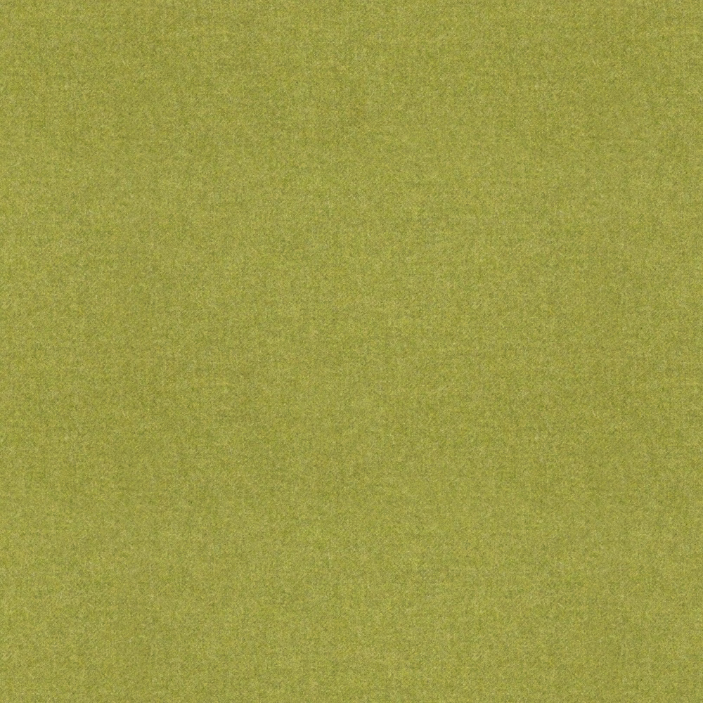 Muted moss-olive fabric with a fine, subtly mottled plain weave