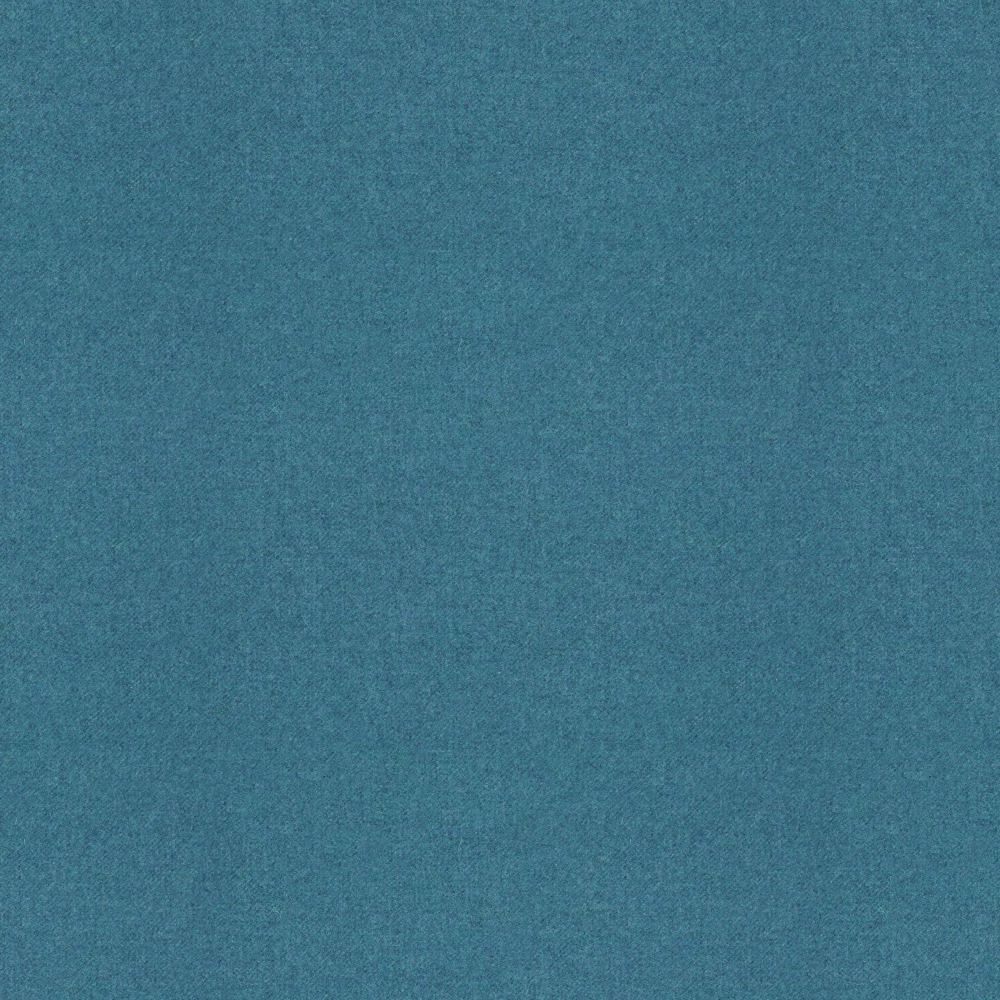 Close-up of deep teal fabric with a fine, subtly mottled blue-green weave
