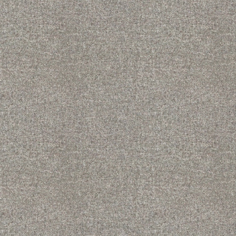 Close-up of mottled taupe-grey fabric with a fine, softly textured weave
