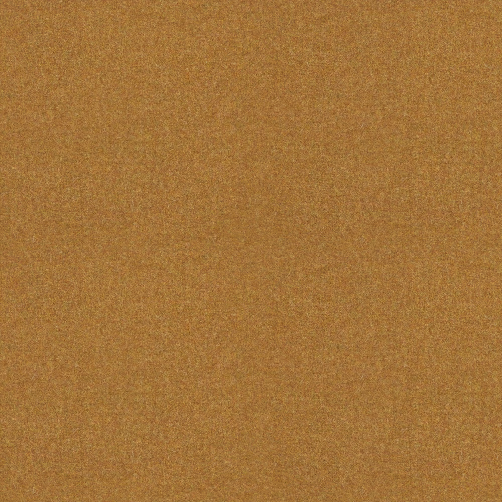 Warm ochre-brown plain weave with fine tonal mottling across the swatch