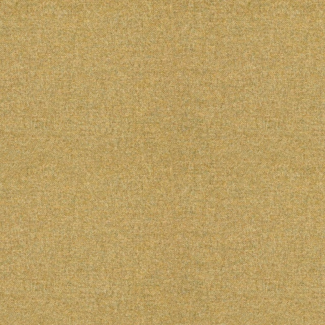 Close-up of muted ochre-gold plain weave with subtly irregular woven texture