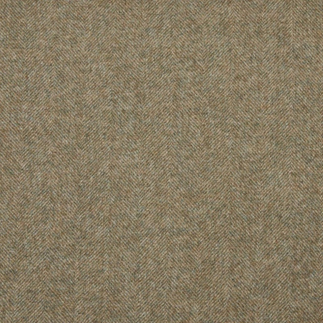 Warm taupe and grey woven fabric with a fine herringbone texture