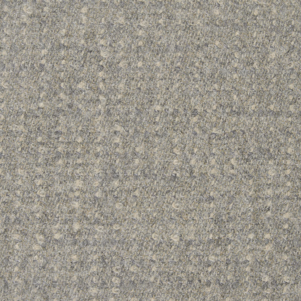 Warm grey-beige Moons fabric with a dense, softly flecked woven texture