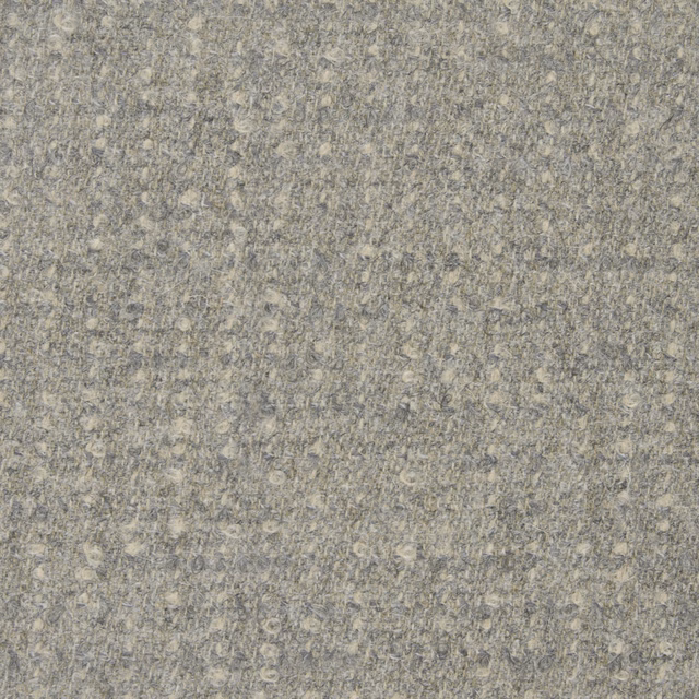 Warm grey-beige Moons fabric with a dense, softly flecked woven texture