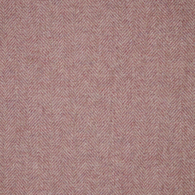 Dusty rose and taupe woven fabric with a fine herringbone texture