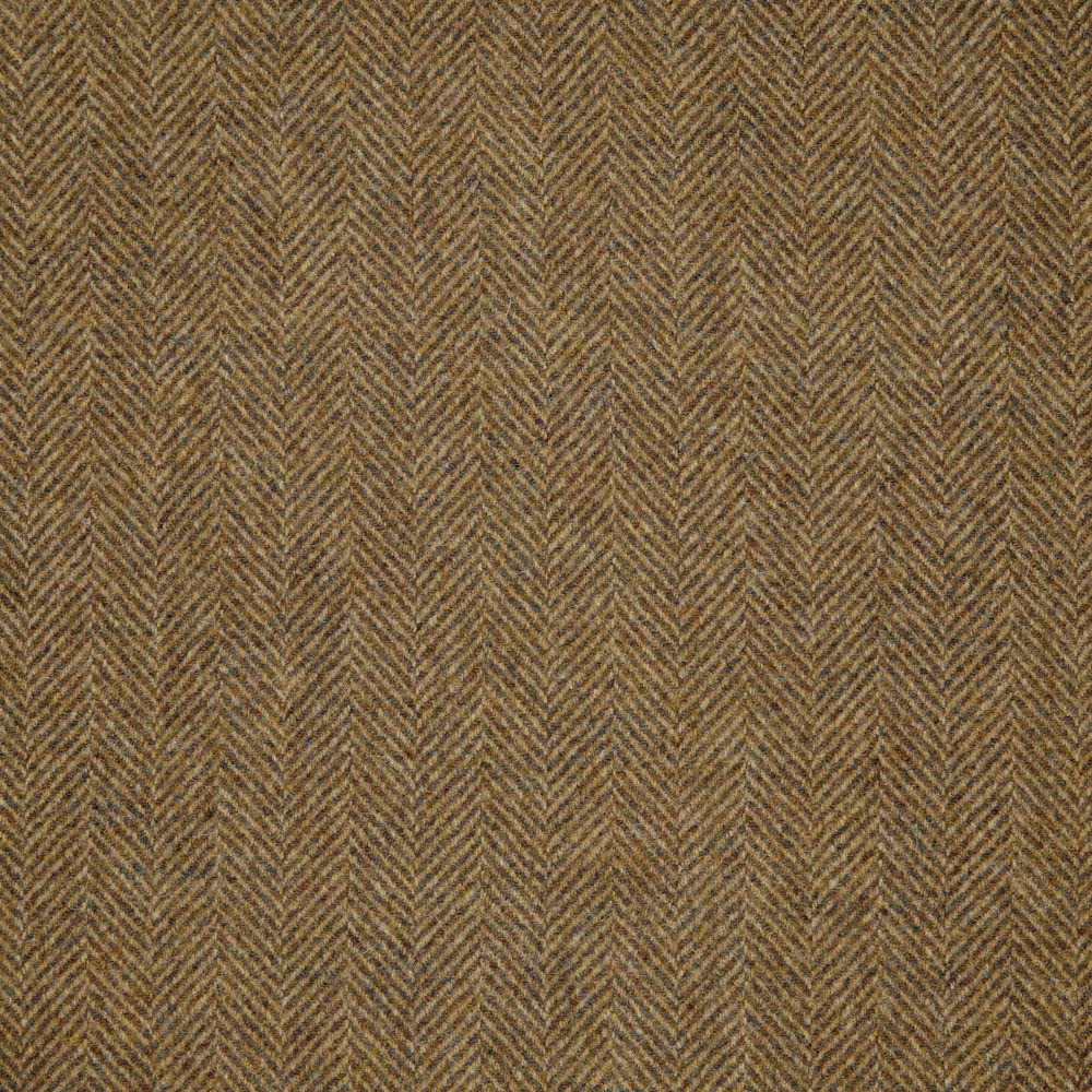 Muted olive-brown fabric with a fine, tactile herringbone weave