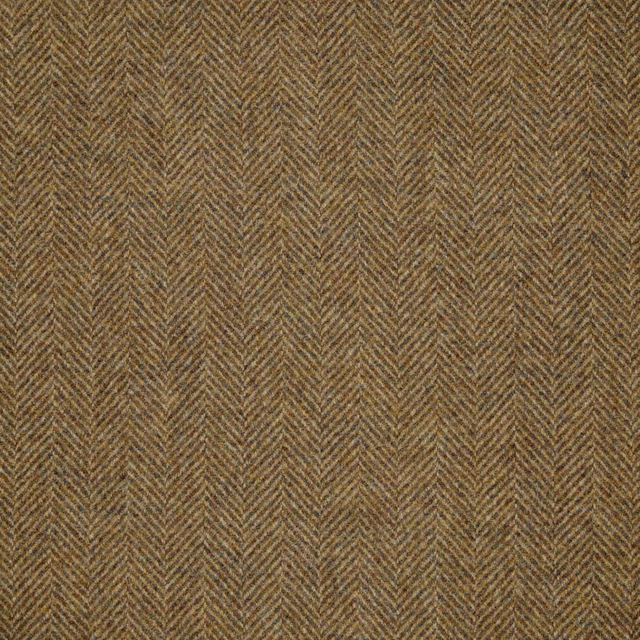 Muted olive-brown fabric with a fine, tactile herringbone weave