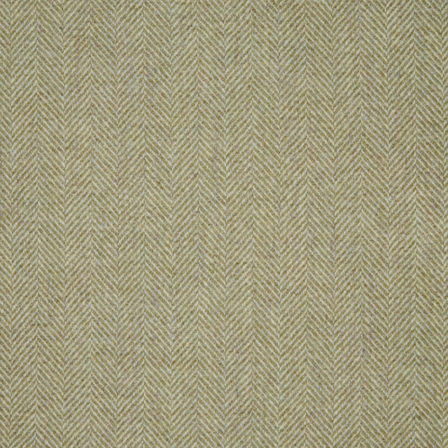Muted greige-olive woven fabric with fine vertical herringbone texture