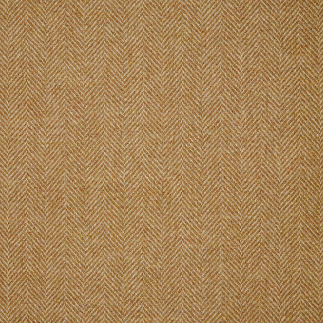 Warm camel-beige woven fabric with a fine vertical herringbone texture