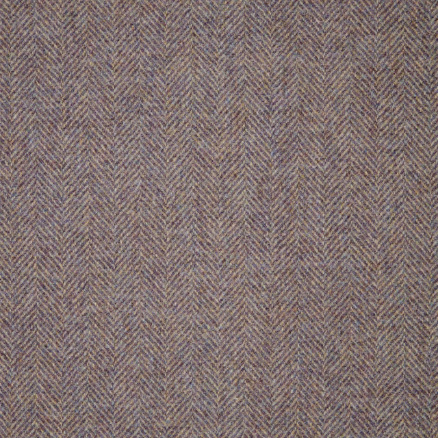 Muted taupe-brown fabric with a fine, closely spaced herringbone weave