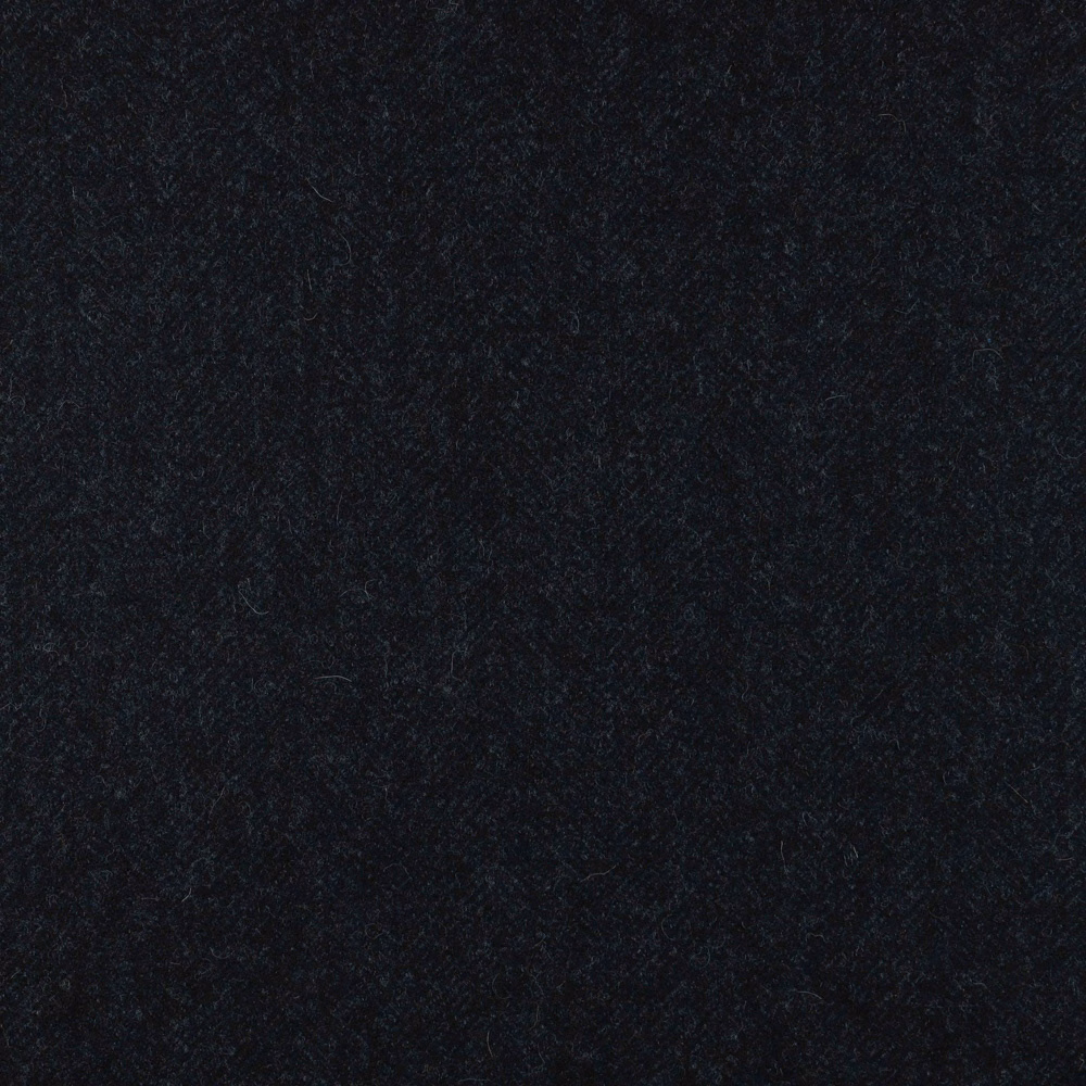 Near-black charcoal textile with subtle blue-grey flecks and fine vertical texture