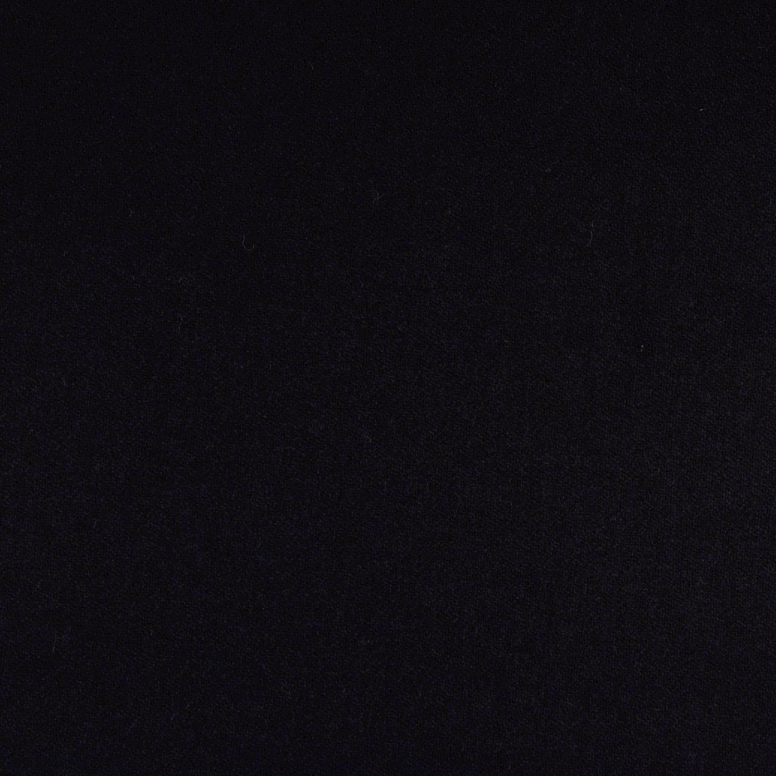 Deep near-black fabric swatch showing a subtle, fine woven texture