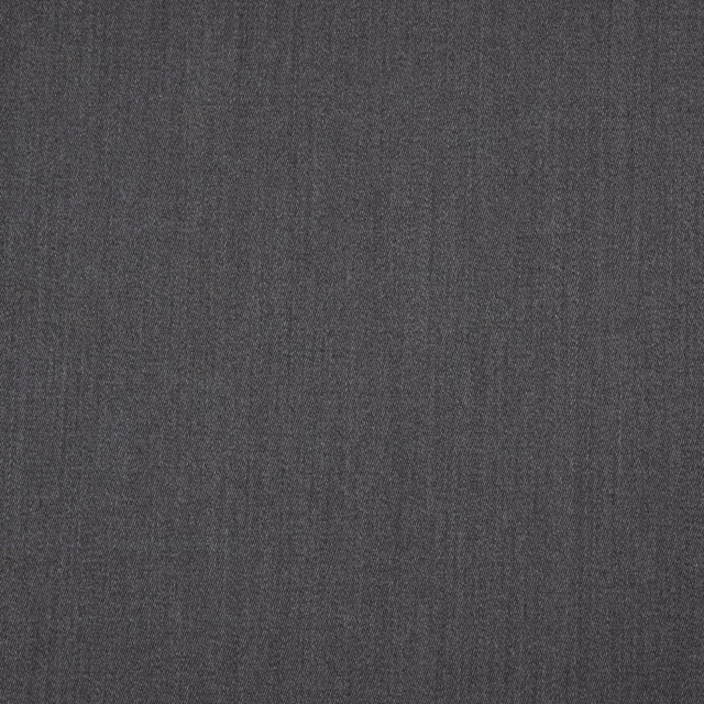 Deep charcoal-grey woven textile with subtle vertical grain and softly mottled texture