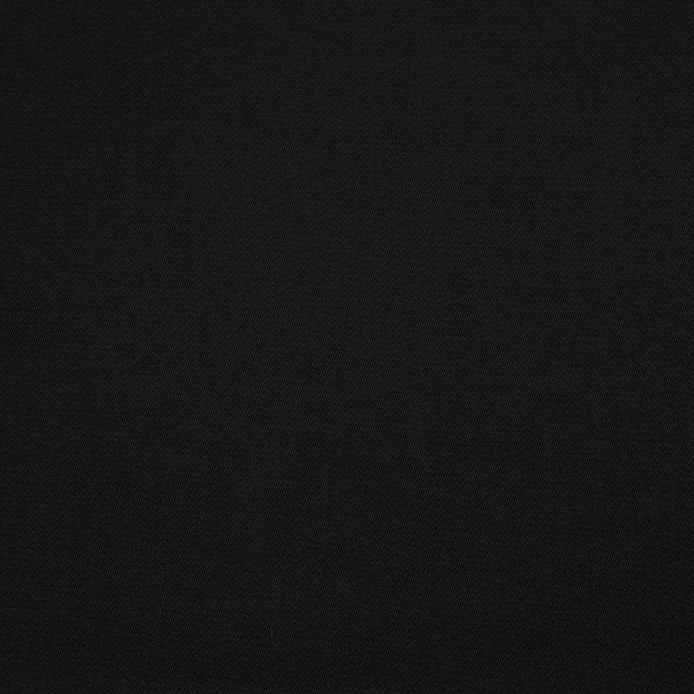 Near-black charcoal fabric with a subtle, tightly woven plain surface