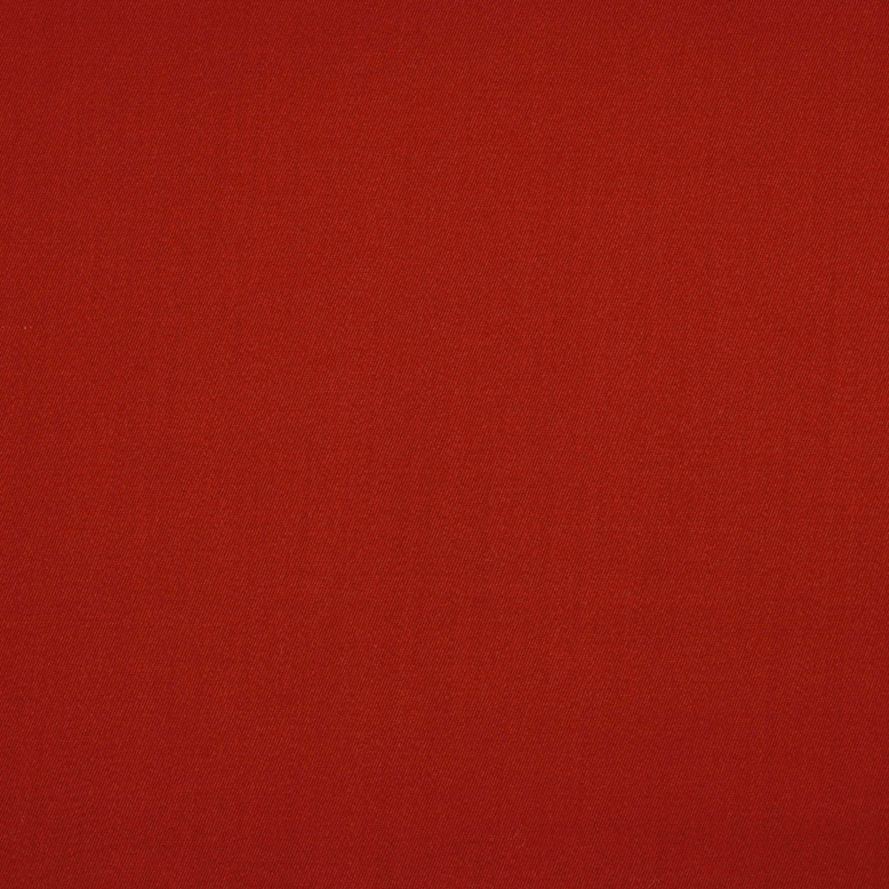 Deep crimson-red fabric swatch with a subtle plain woven texture