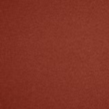 Close-up of deep russet terracotta fabric with a fine, softly textured plain surface