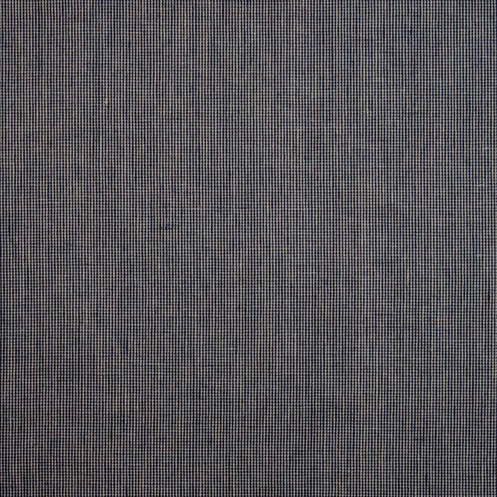 Charcoal-grey fabric with a fine black-and-grey micro-check woven texture