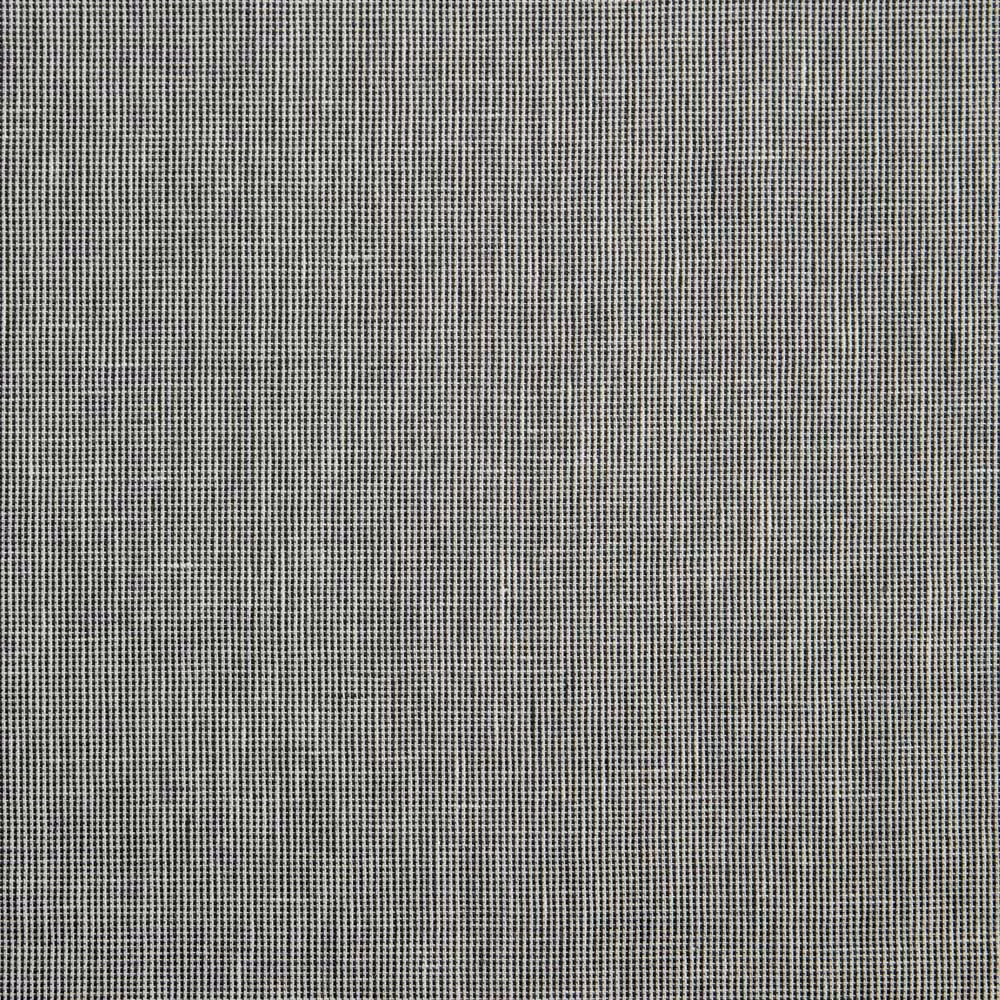 Fine charcoal grey fabric with a tightly woven pale micro-check texture