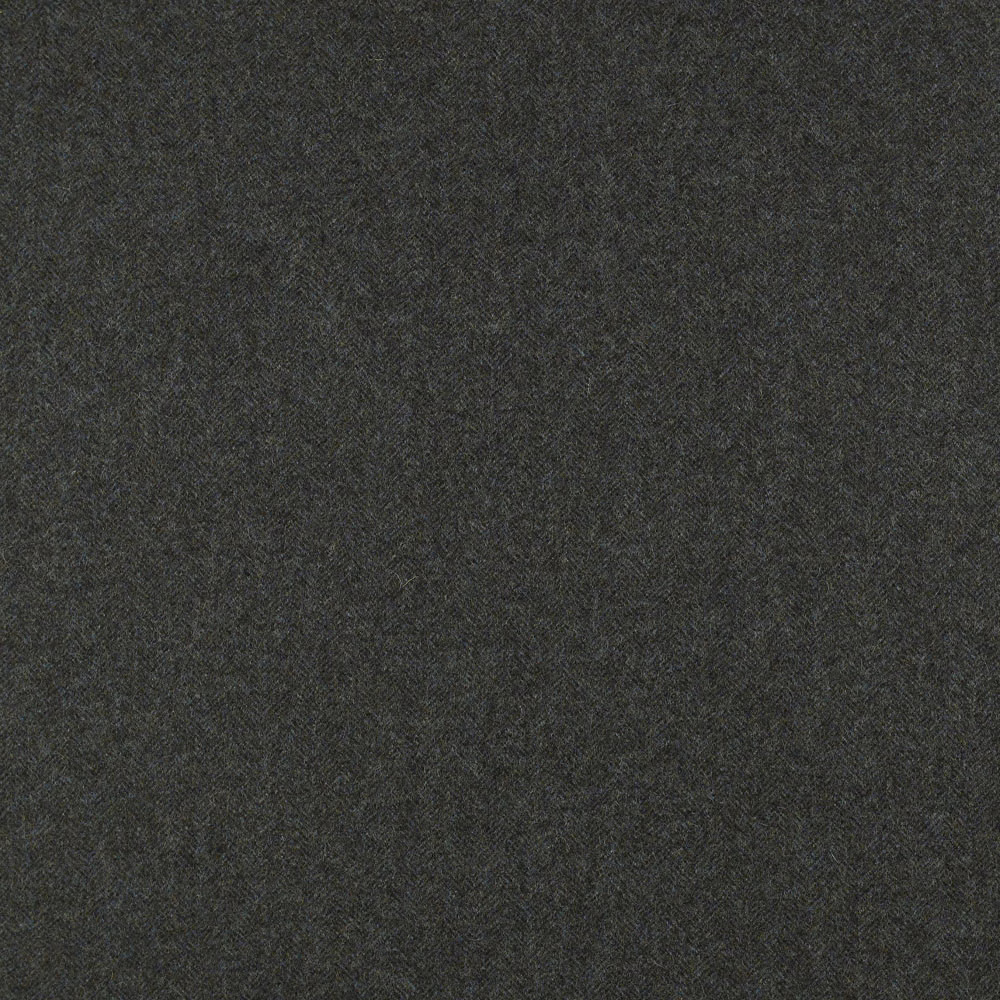 Deep charcoal-grey Aberdeen fabric showing a fine mottled woven surface