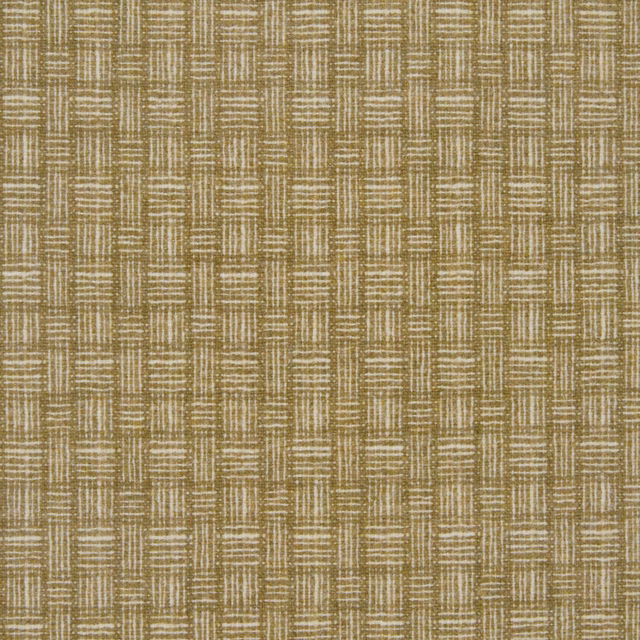 Muted olive-taupe woven swatch with an irregular pale crosshatch grid