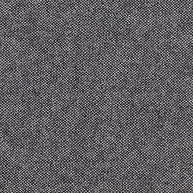 Close-up of charcoal grey and white finely mottled woven fabric with a pebbled texture