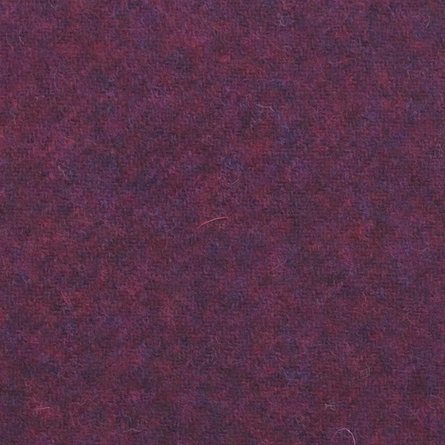 Deep damson plum fabric with mottled burgundy-purple woven texture