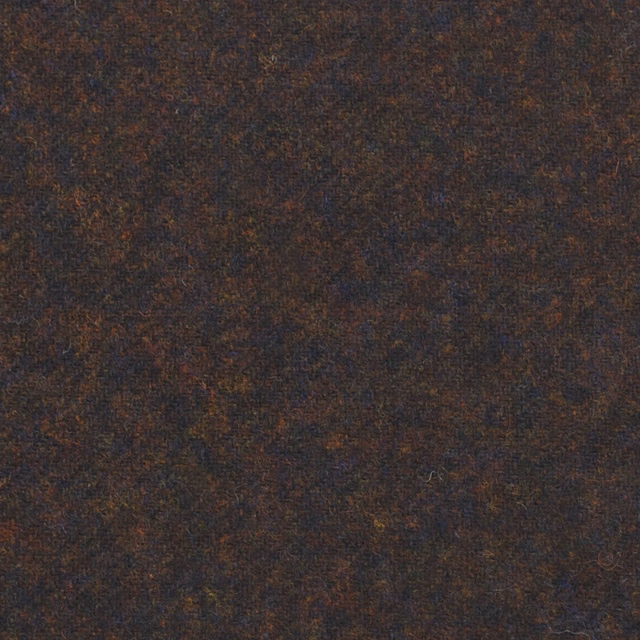 Dark brown woven textile with charcoal shading and subtle rust-toned mottling