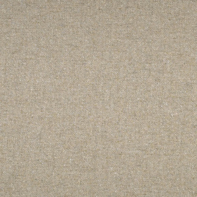 Natural beige-taupe textile showing a subtle close herringbone weave