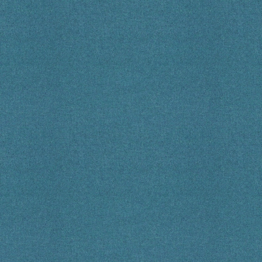 Close-up of muted aqua-teal fabric with a fine, softly mottled weave