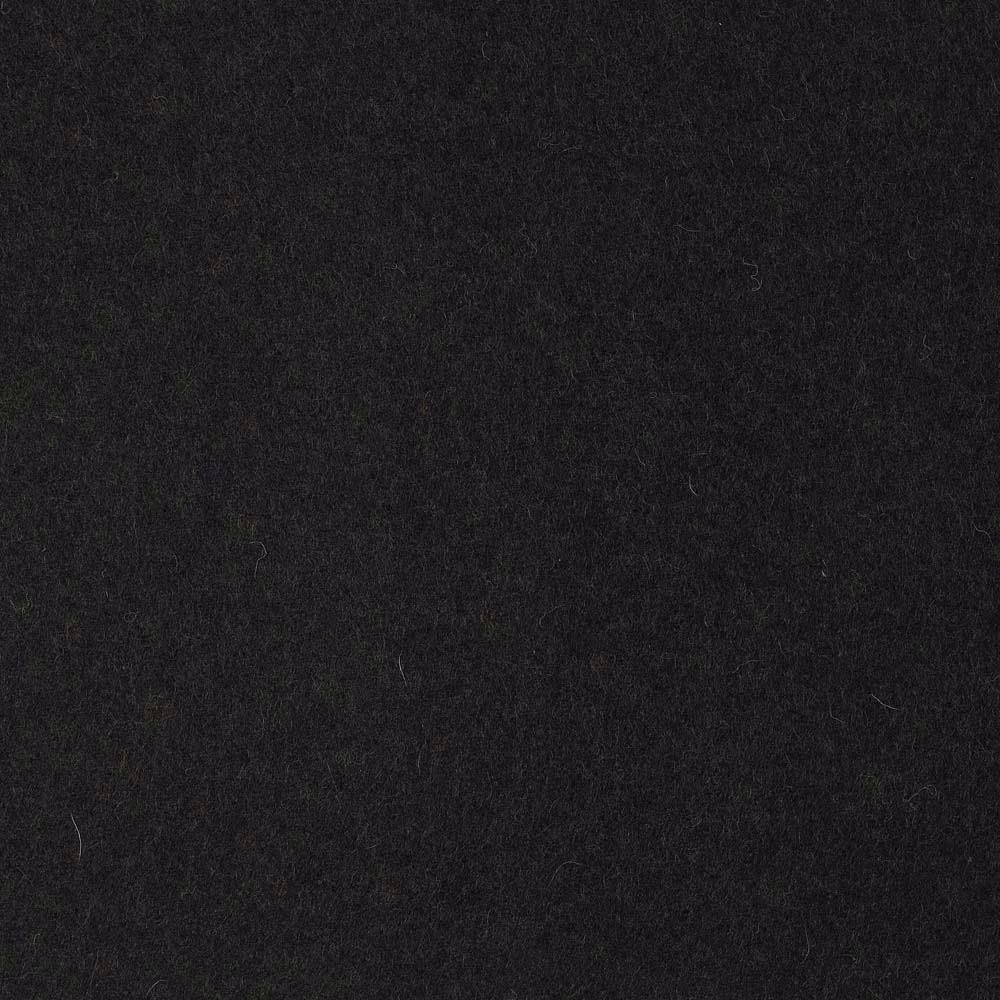 Near-black Bourneville fabric with a softly napped, charcoal-textured surface