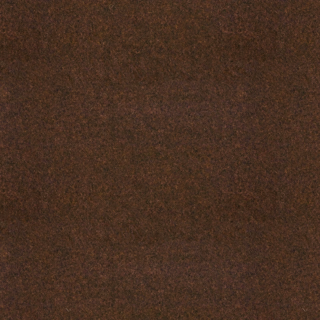 Close-up of softly mottled deep chocolate brown fabric with a dense textured surface