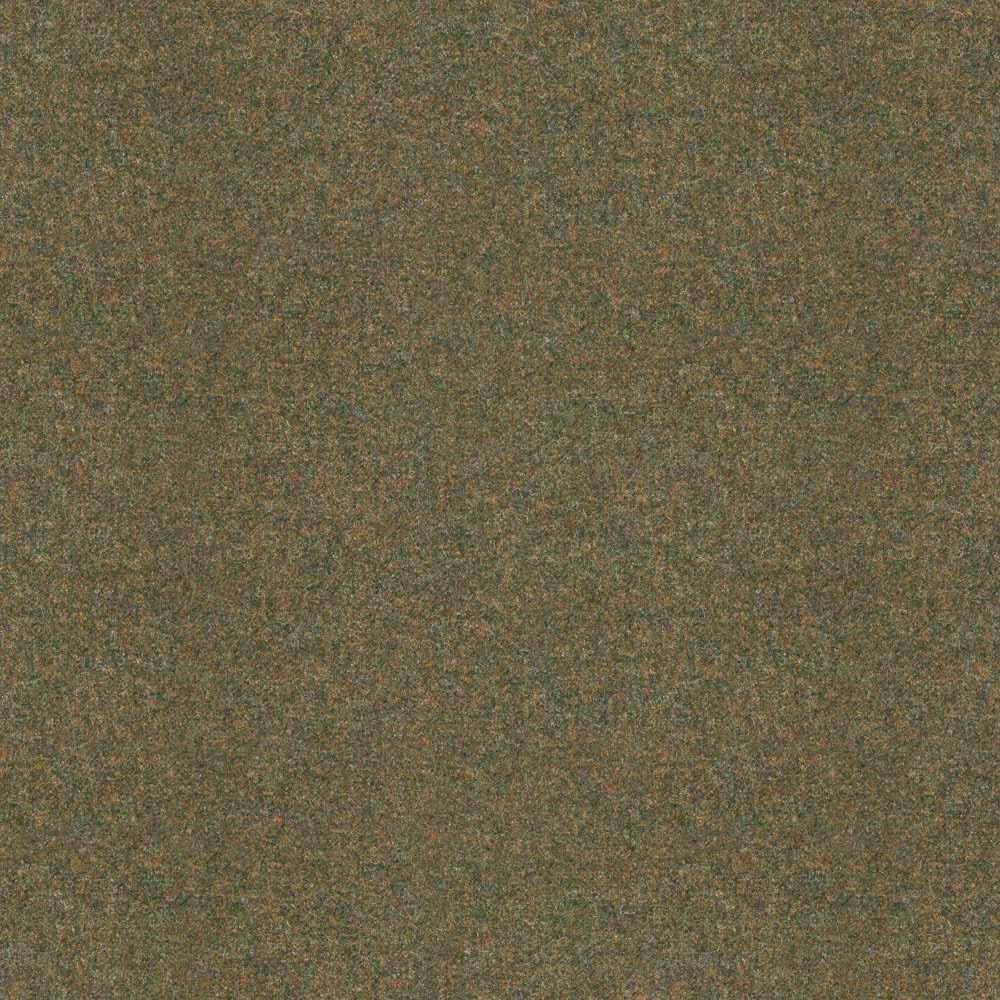 Mottled fern-green textile with warm brown and taupe flecks